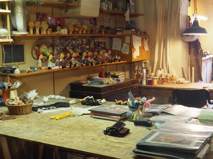 Roberto's atelier