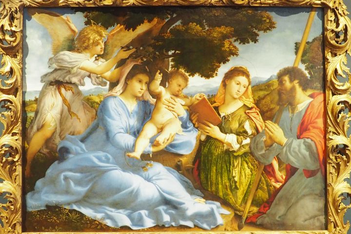 Sacra Conversazione, Lorenzo Lotto, kunsthistorisches Museum, Vienna