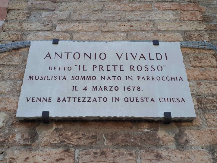 Antonio Vivaldi und die Kirche seiner Nottaufe 