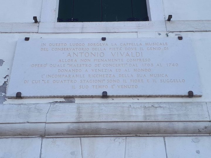 Antonio Vivaldi und das alte Oratorium der Waisenmädchen in Venedig
