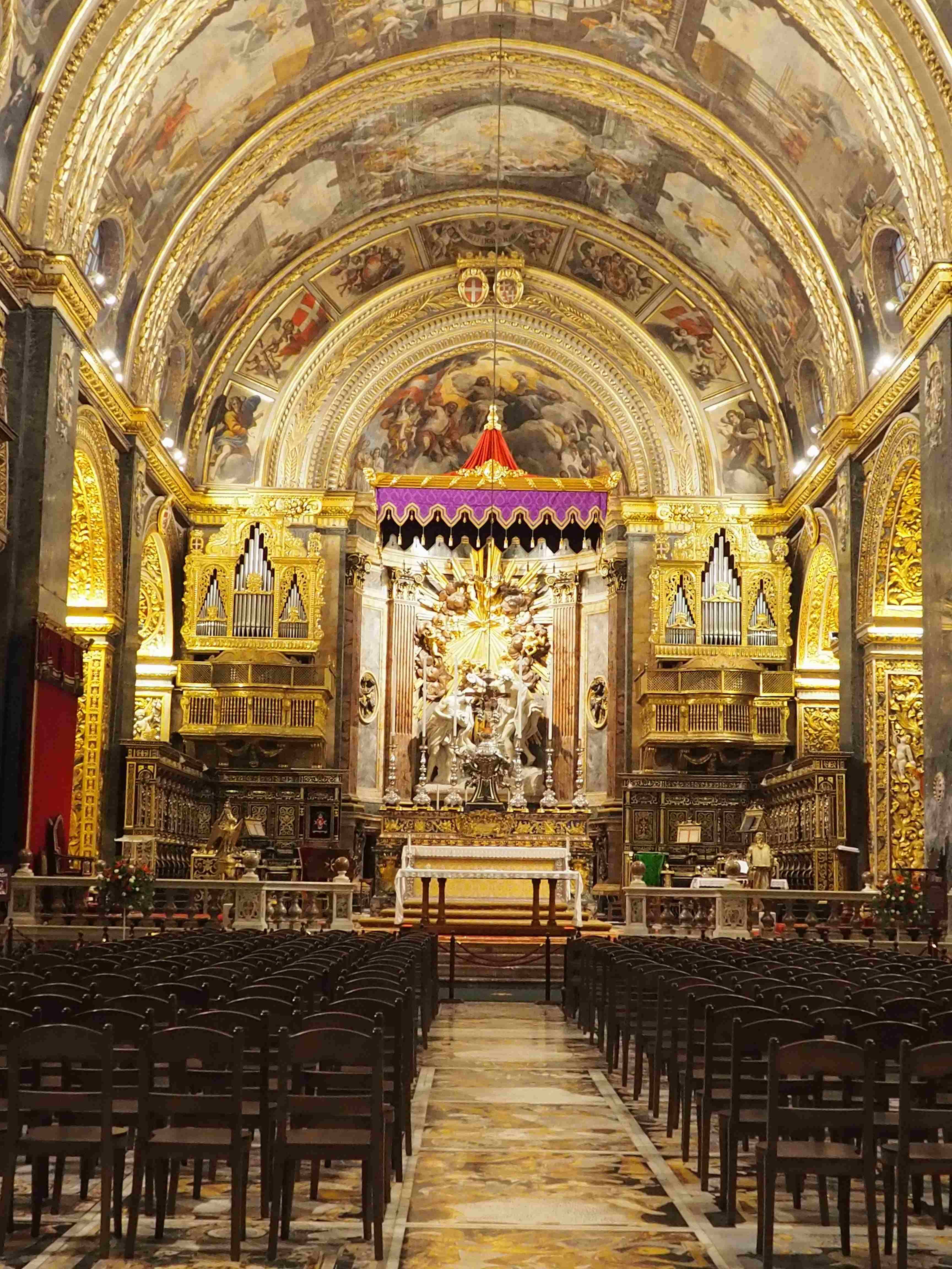 La Concattedrale di San Giovanna a La Valletta a Malta