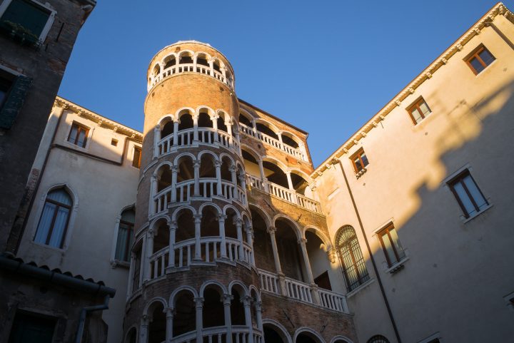 Palazzo Contarini del Bovolo, charming spiral staircase in Venice