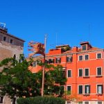 dettaglio del Campo della Bragora e Palazzo gotico Gritti Badoer