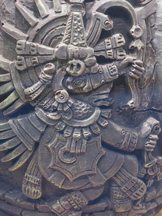 Quetzalcoatl, the feathered serpent