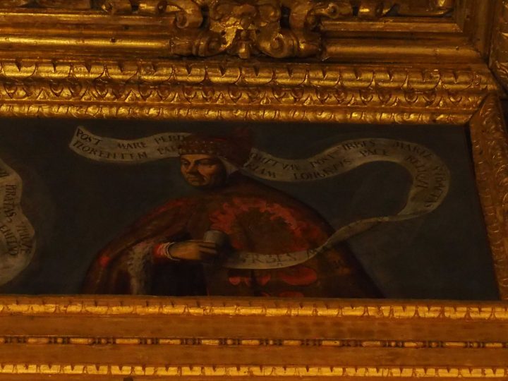 Ritratto del Doge nel fregio del Maggior Consiglio