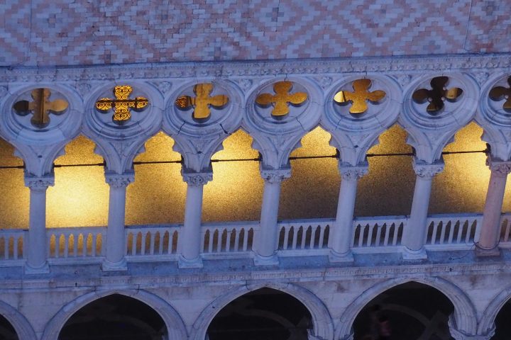 Doge’s palace seen from the top of the bell-tower