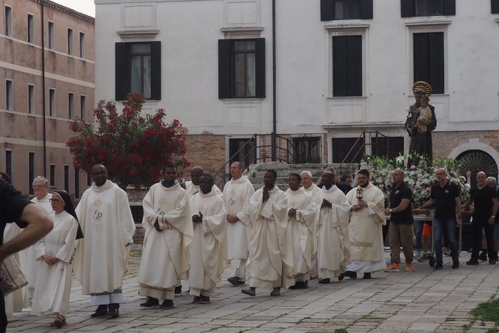 procession on 13th June 2023 in Campo Santa Giustina